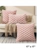 Pineapple Grid Soft Wool Fleece Feeling Cushion & Filler